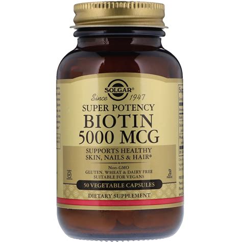 Solgar 5 mg biotin